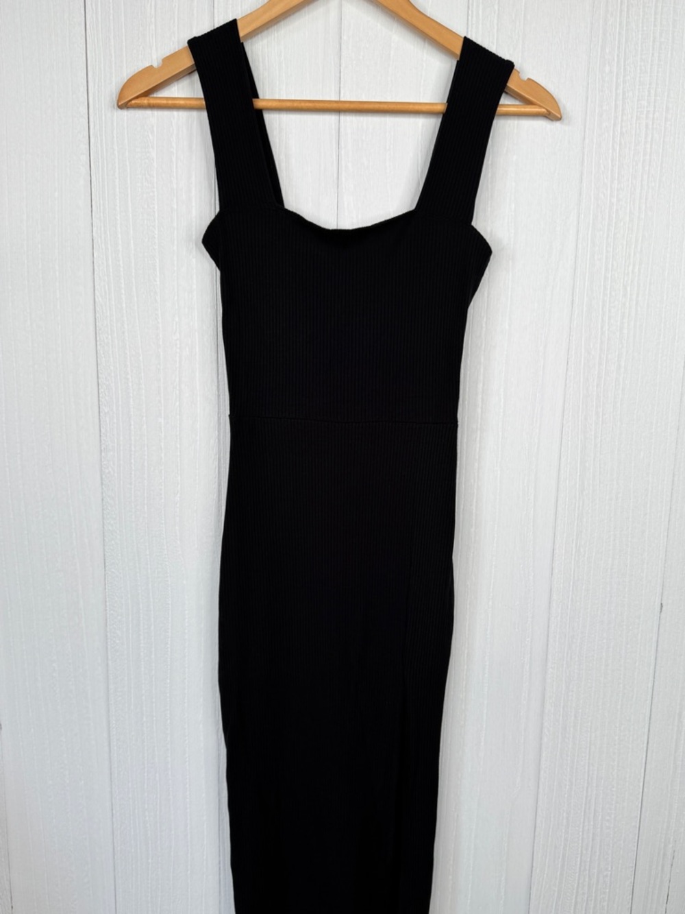 Reformation Cassi Knit Dress Black - Picture 4 of 10